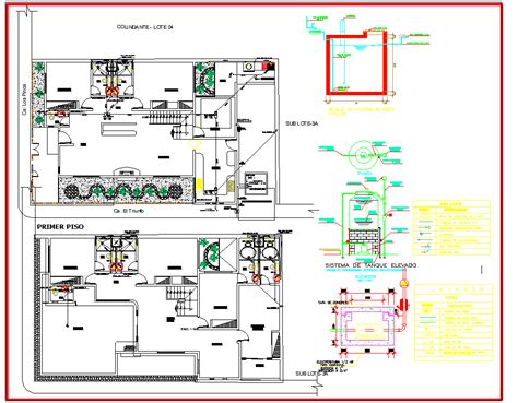 Plumbing Installation Plan Dwg File Cadbull