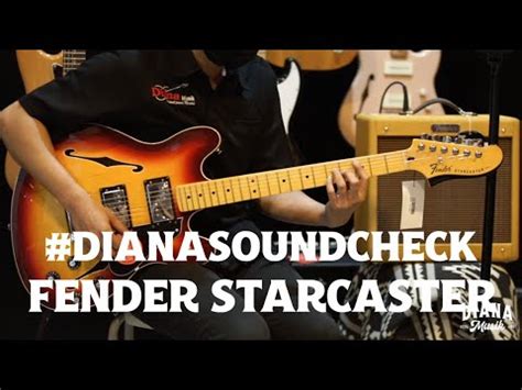 Cek sound new surya elekton kediri penak sing maido. #DianaSoundCheck Fender Starcaster Gitar Elektrik - Fender Starcaster Sound Check by Diana Musik ...