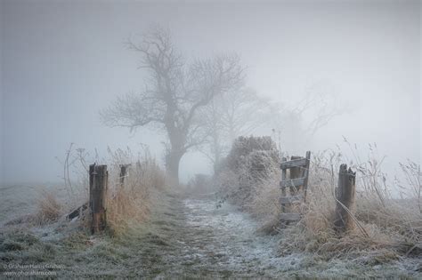 Foggy Footpath Magical Places Trip Scotland Travel