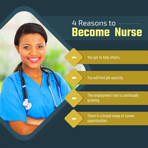 4 Reasons To Become A Nurse Nurse Healthcare