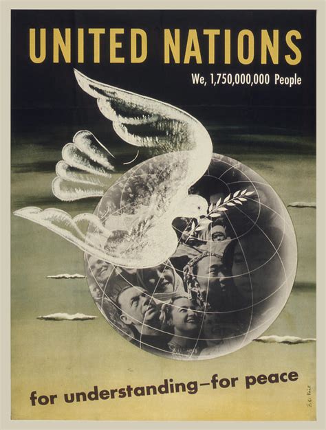 Vintage Poster United Nations Painting By Vintage Images Pixels