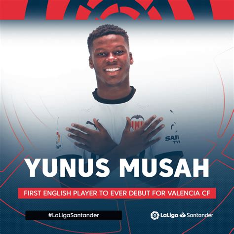 Eng Graphicyunus Musah First Englishman To Debut For Valencia Cf 1