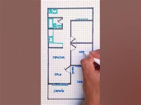 Dibuja Un Apartamento En Rea De M X M F Cil Hacer Planos De