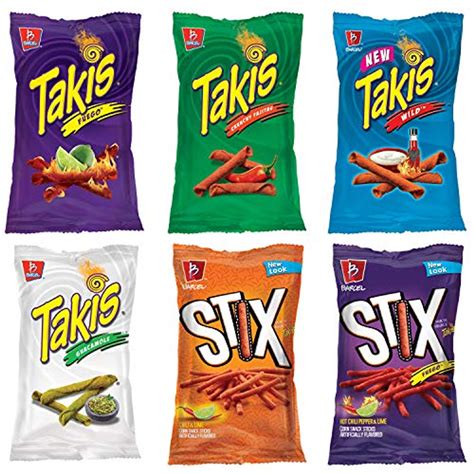 Takis Variety Pack Takis Fuego Takis Crunchy Fajitas Takis Wild