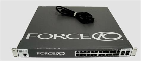 Refurbished S25 01 Ge 24t Force10 Data Center Switch And Dual Ac