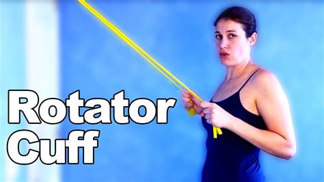 Rotator Cuff Exercises And Stretches With Resistive Bands Ask Doctor Jo