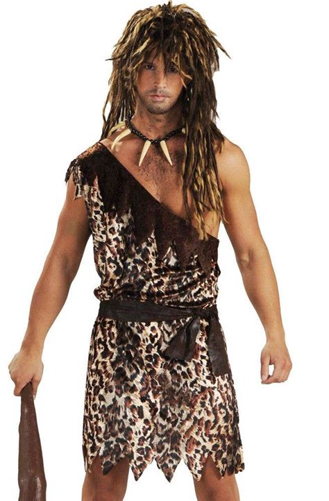 Mens Cave Stud Caveman Dress Up Costume Mens Costumes Australia