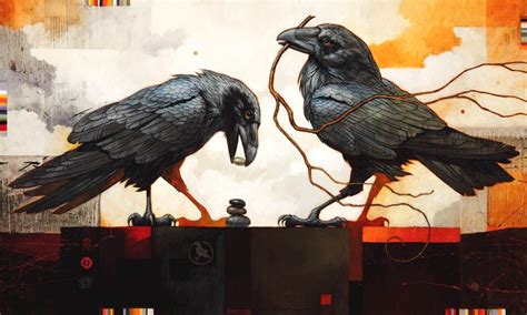 Craig Kosak Paintings The Second Agreement Art Bird Art Crow Art
