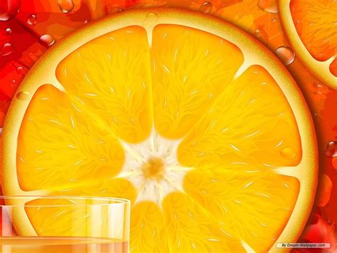 Download Wallpaper Desktop Wallpapers Oranges Slices