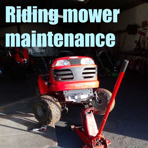 Riding Lawn Mower Maintenance Complete Stepped Tune Up Guide Artofit