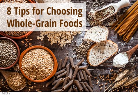 8 Tips For Choosing Whole Grain Foods Florida Department Of Health
