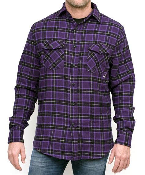 Purple Is The New Black Men Casual Mens Tops Casual
