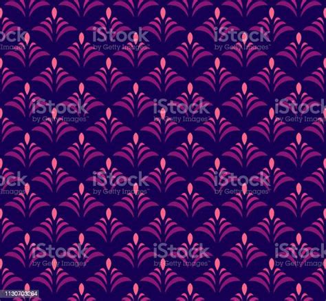 Vector Art Deco Pattern Seamless Abstract Background Geometric Vintage