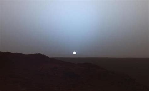 Sunset From The Surface Of Mars Unexplained Mysteries Image Gallery