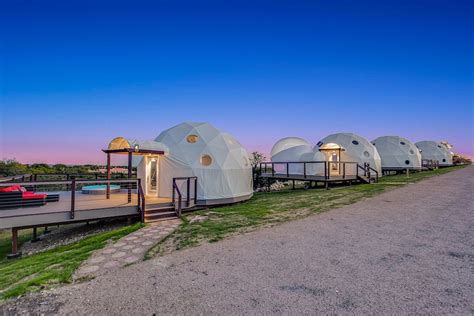 Unique Eco Glamping Resort In Tx Hill Country Pod Lago Vista Tx