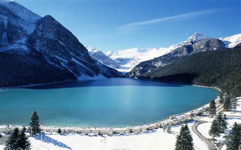 Hd Lake Louise Banff National Park Alberta Canada