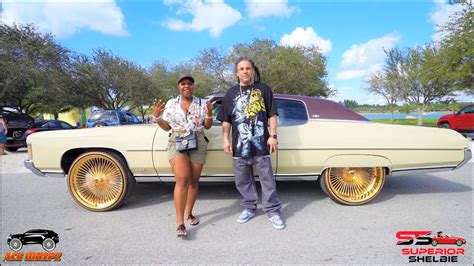 Most Expensive Wheels24 Gold Daytons On A 71 Chevy Caprice Donk Youtube