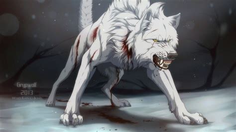 White Wolf Anime Wolf S Rain White Wolf  Wiffle Vote Up Your