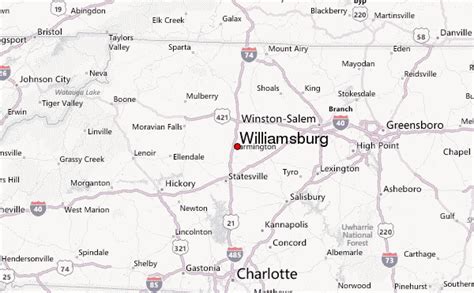 Williamsburg North Carolina Weather Forecast