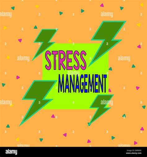 Handwriting Text Writing Stress Management Conceptual Photo Method Of