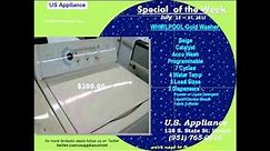 Whirlpool Gold Washer for Sale @ U.S. Appliance