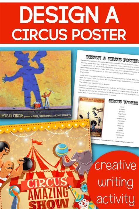 Circus Poster With The Title Design A Circus Poster Creative Writing