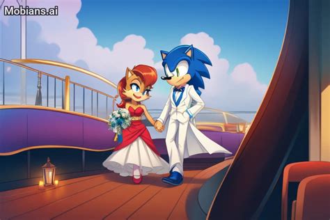 Sonic And Sally Getting Married By Weirdevan021 On Deviantart