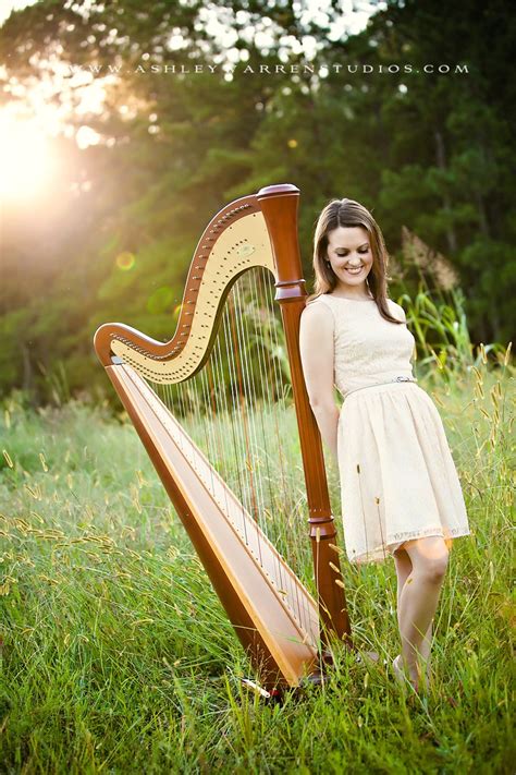 Brittany Clanton Alabama Harpist Photography Harp Photoshoot