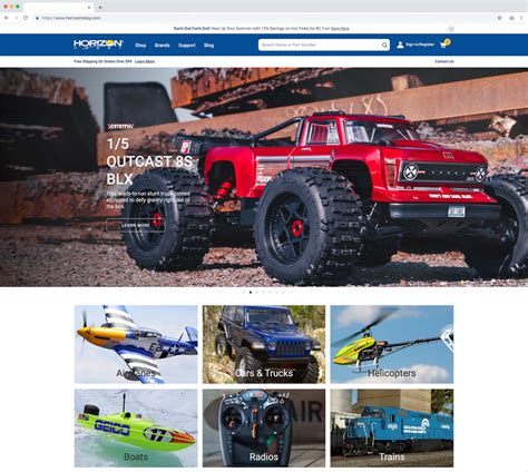 Horizon Hobby Debuts A Fresh Look For Their Website RC Newb