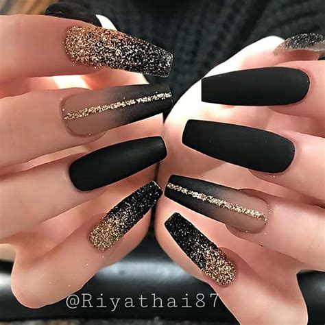 Uñas postizas negras uñas negras largas uñas negras mate uñas acrilicas blancas diseños de. Deberías probar 23 uñas acrílicas negras ahora - Blog de ...