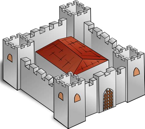 Fortress Clip Art At Vector Clip Art Online Royalty Free