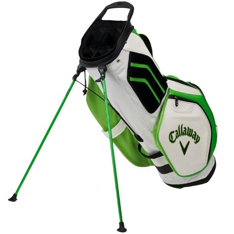 Callaway Epic Staff Tour Stand Bag White Green Black Golf Store