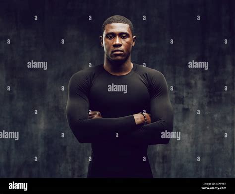 Man Standing Cross Arms Hi Res Stock Photography And Images Alamy