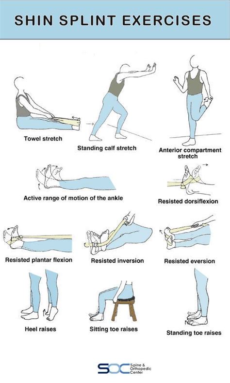 Posterior Shin Splints Exercises