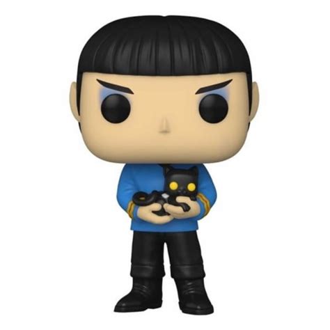 Funko Mania Funko Spock With Cat 1142 Star Trek Jornada Nas Estrelas
