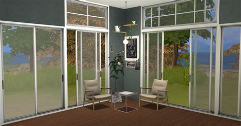 Sims 4 Ccs The Best Sunset Windows And Doors By Minc78