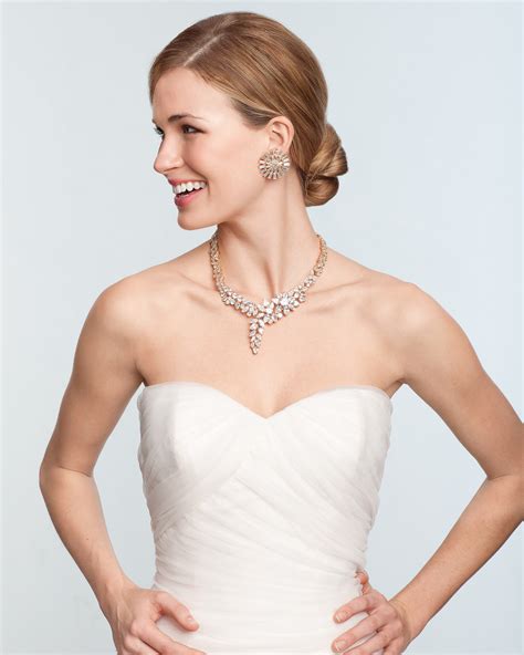 The Best Bridal Jewelry For Every Wedding Dress Neckline Martha