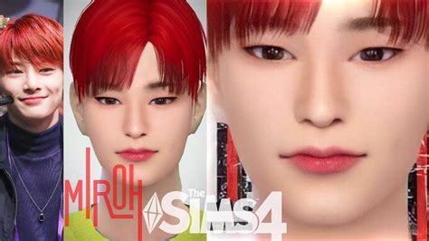 The Sims 4 Cas Stray Kids Jeongin 🦊 Youtube
