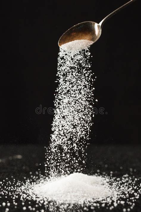 Sugar Pouring Spoon Stock Photo Image Of Pouring Action 111692530