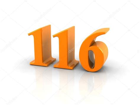 Number 116 Stock Photo By ©elenven 67550709