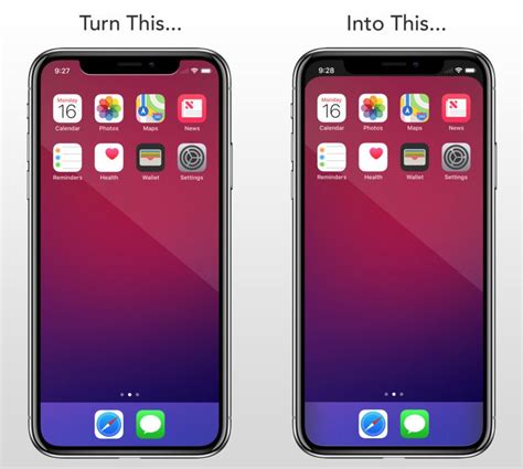 Notcho App Lets You Create Notch Less Wallpapers For Iphone X Ios Hacker