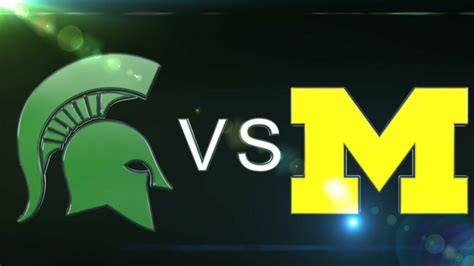 Michigan Vs Michigan State Point Spread Wolverines Open As Huge