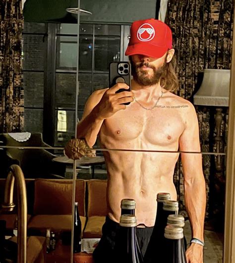 Alexis Superfan S Shirtless Male Celebs Jared Leto Shirtless Ig Selfie
