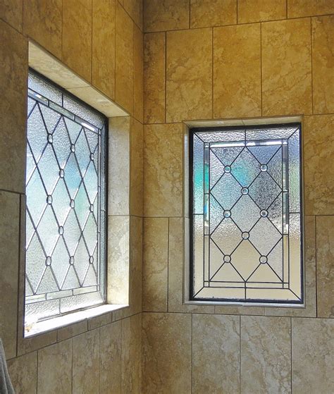 If you want to add a splash of color and texture to your bathroom, consider installing one of stained glass inc.'s custom stained glass window inserts. Custom Bathroom Stained Glass - Custom Stained Glass ...