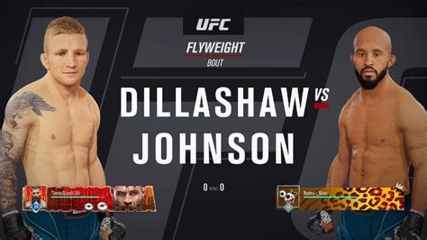 UFC TJ Dillashaw Vs Demetrious Johnson HAMMER FIST KO YouTube
