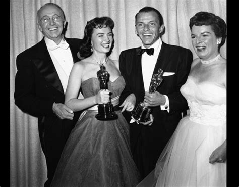 Frank Sinatra And Donna Reed Hollywood Glamour At The Oscars