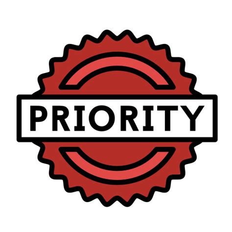 Priority Free Shipping And Delivery Icons