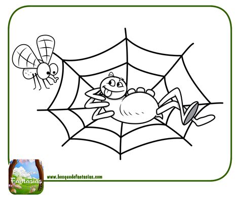 99 Dibujos De AraÑas Arañas Para Colorear Infantiles Y Para Niños
