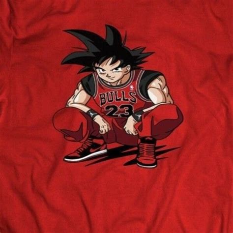 Oldskool Shirts Dragon Ball Z Goku Wearing Jordans Art Shirt Poshmark
