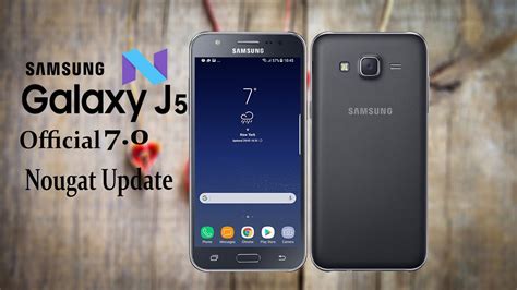It may not display this or other websites correctly. Samsung J5 2015 official android 7.0 update - YouTube